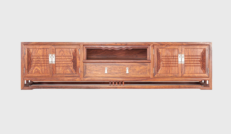 金水刺猬紫檀电视柜低柜现代中式全实木电视柜客厅高低柜